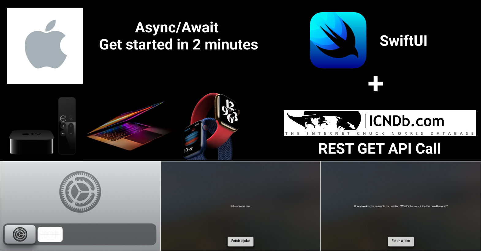 How to Make a Simple Async GET REST API call in SwiftUI