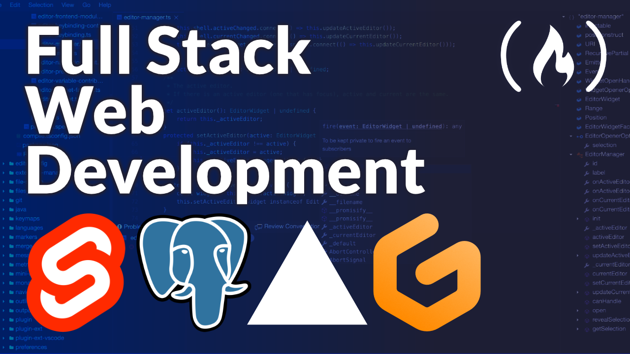 Become a Full Stack Developer with Svelte, Postgres, Vercel, and Gitpod