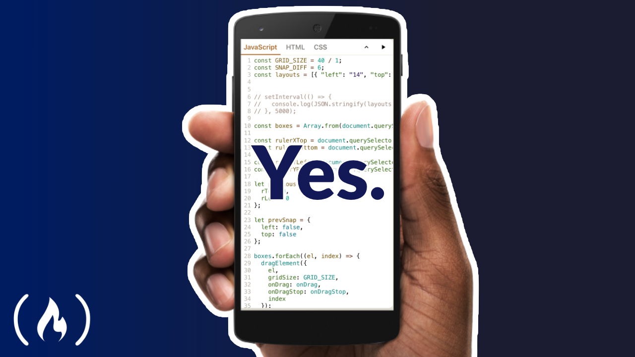 Can you code on a phone?