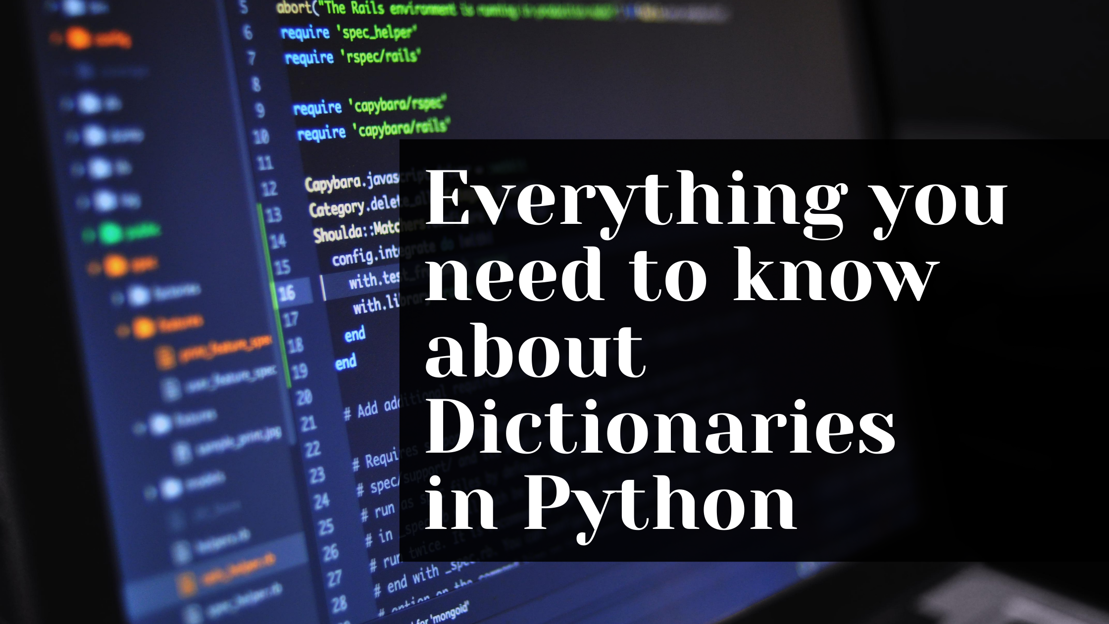 Python Dictionary – How to Perform CRUD Operations on dicts in Python