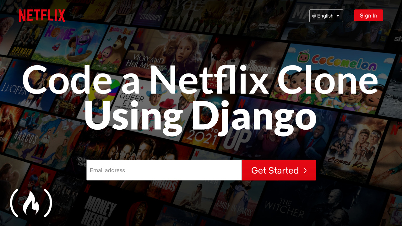 Create a Netflix Clone with Django and Tailwind CSS