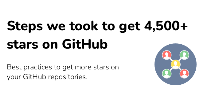 How We Got 4.5K+ GitHub Stars on Our Open Source Project in 6 Months