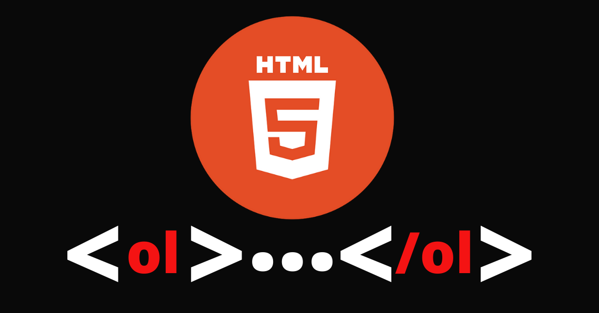 Ordered List in HTML – OL Tag Example