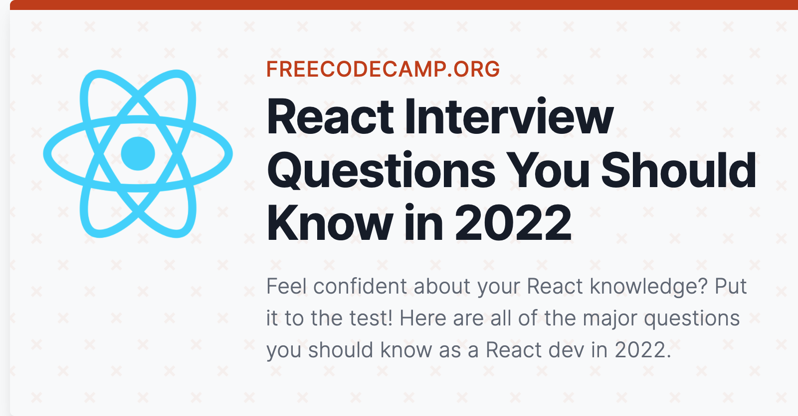 10 React Interview Questions You Should Know in 2022