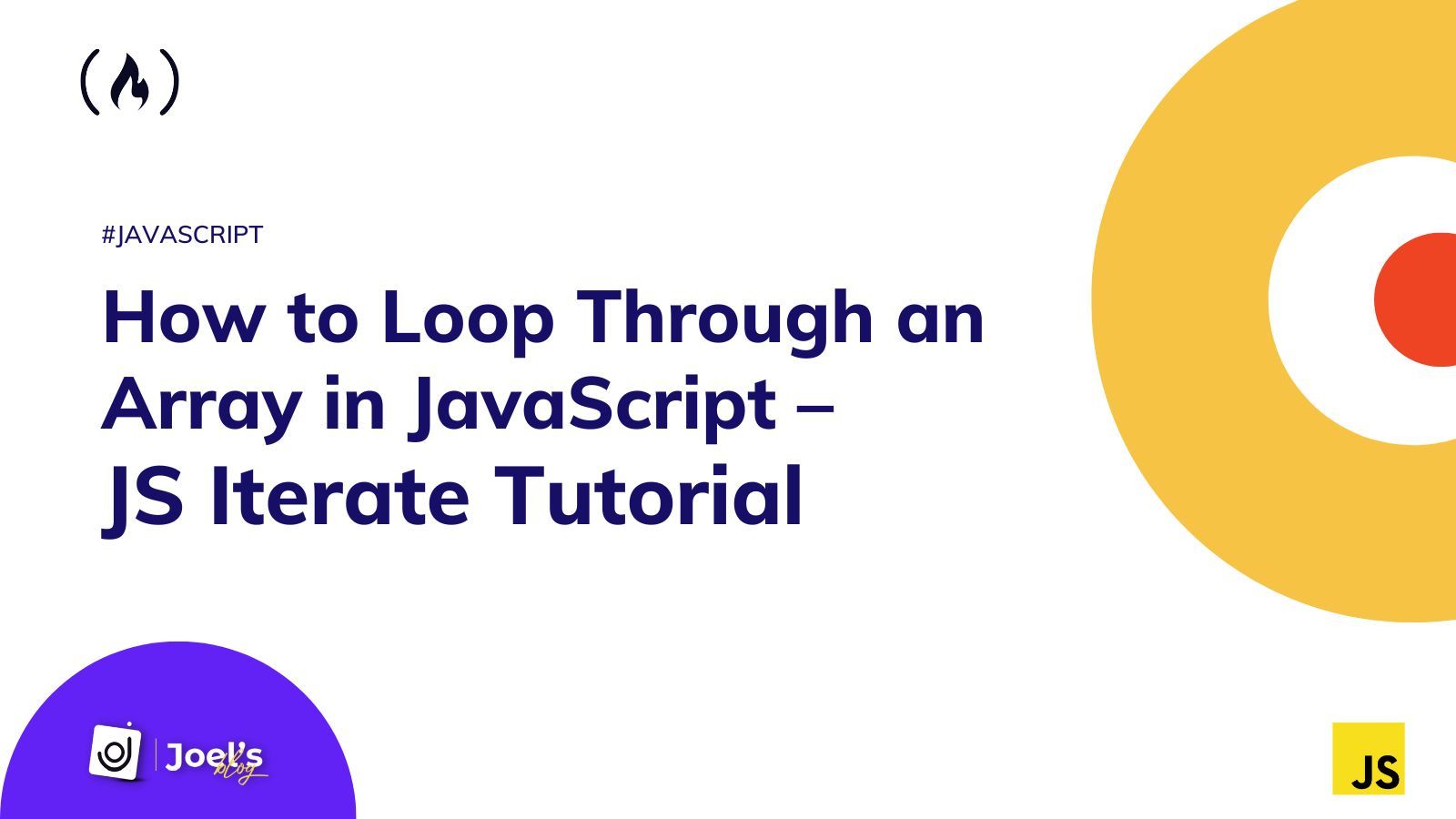 How to Loop Through an Array in JavaScript – JS Iterate Tutorial
