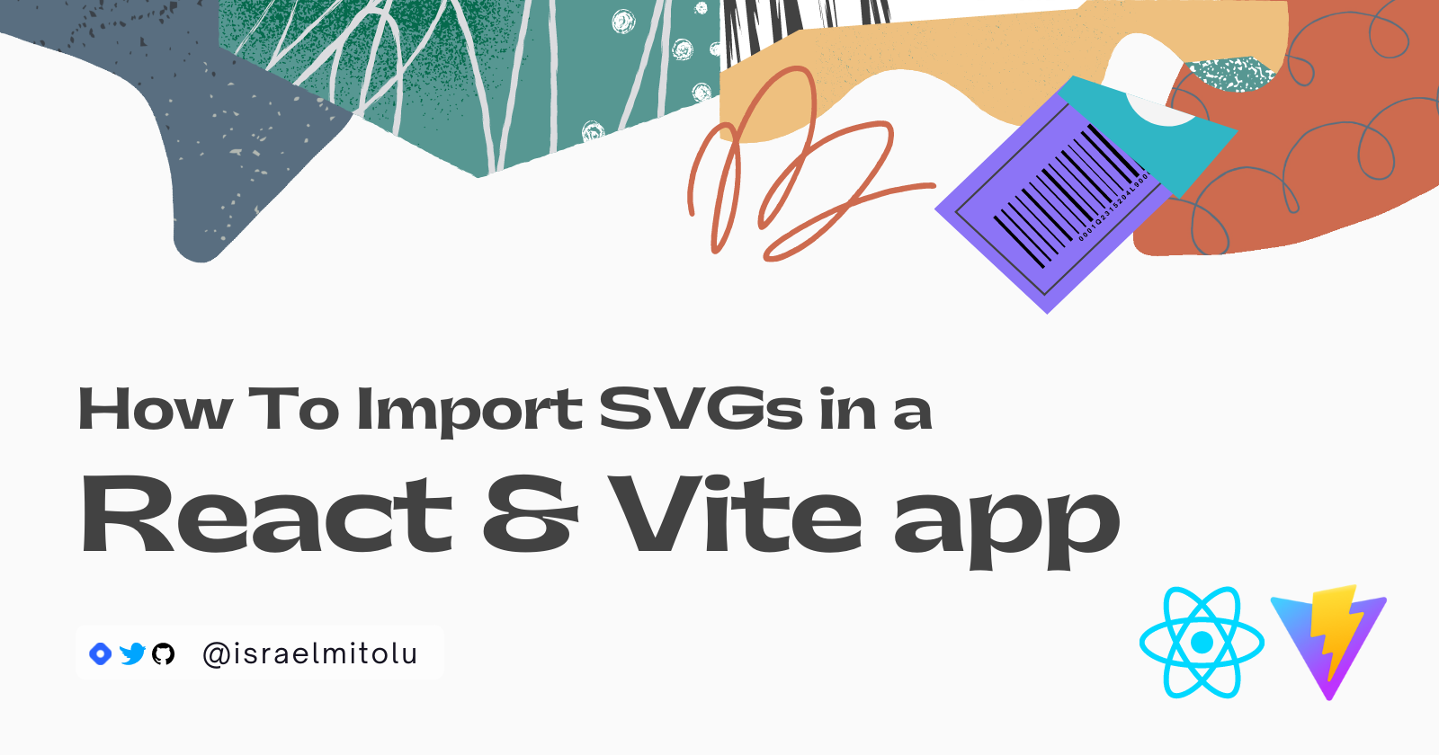 How to Import SVGs in a React and Vite app