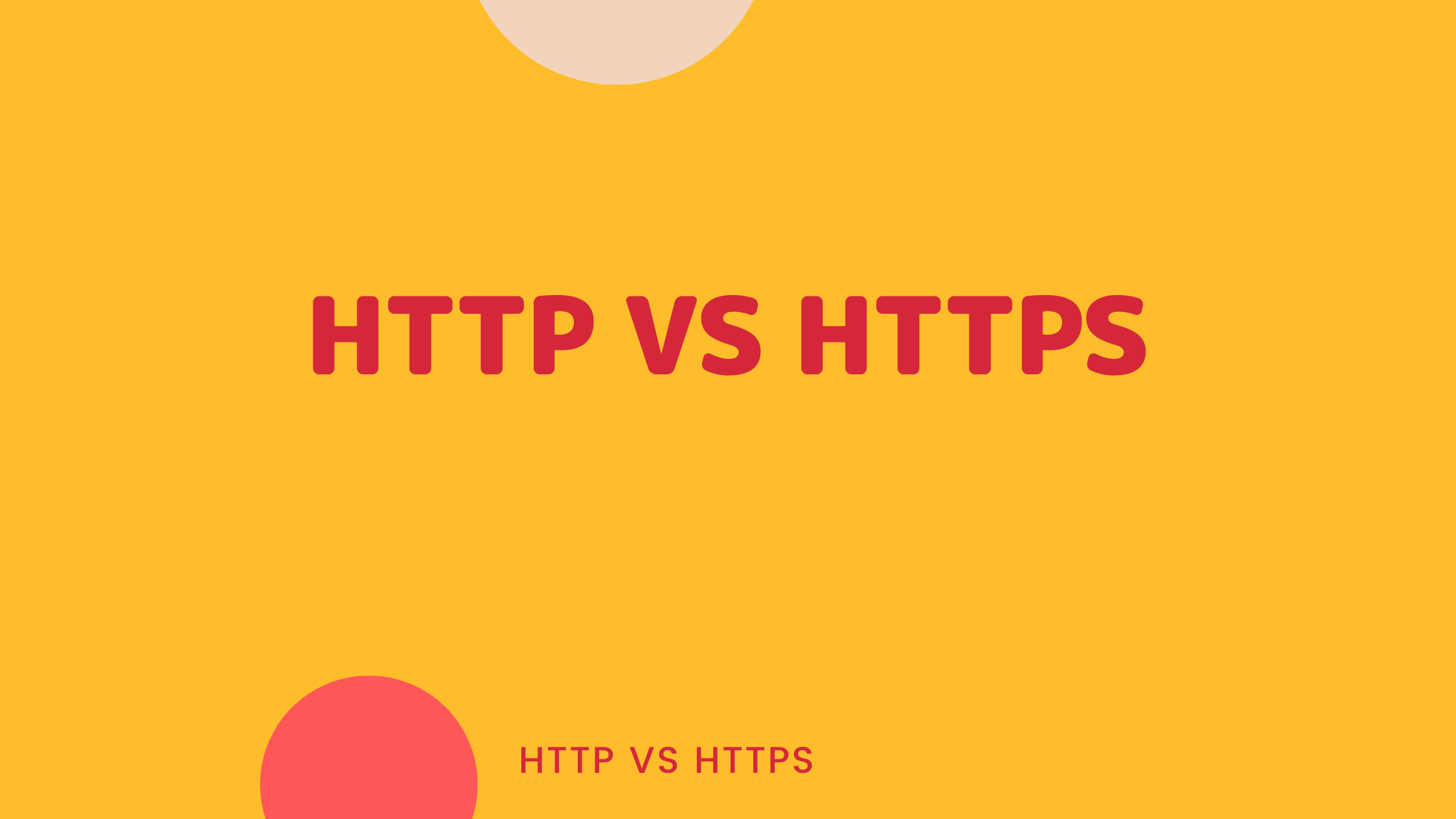 HTTP vs HTTPS – What's the Difference?