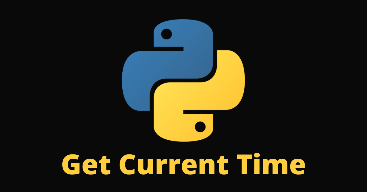 Python Get Current Time
