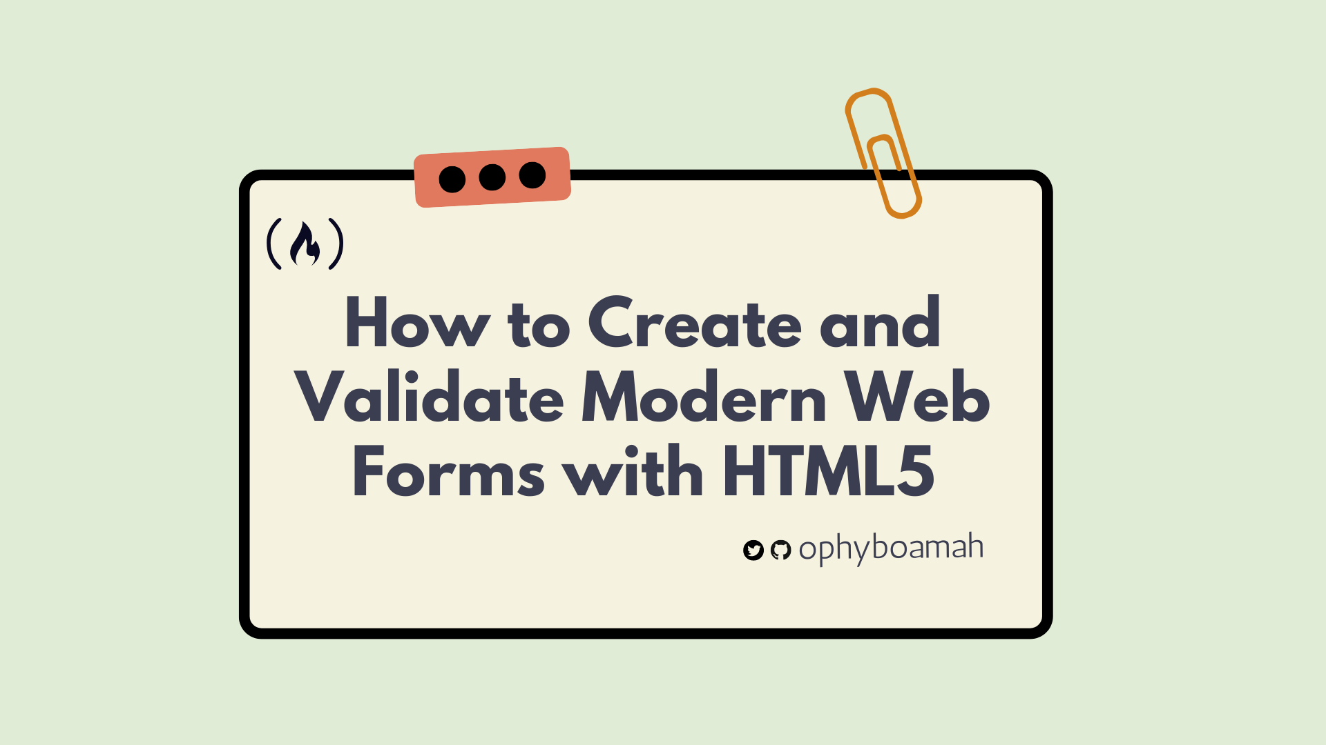 How to Create and Validate Modern Web Forms with HTML5