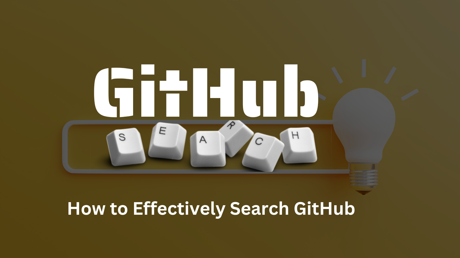 GitHub Search Tips – How to Search Issues, Repos, and More Effectively on GitHub