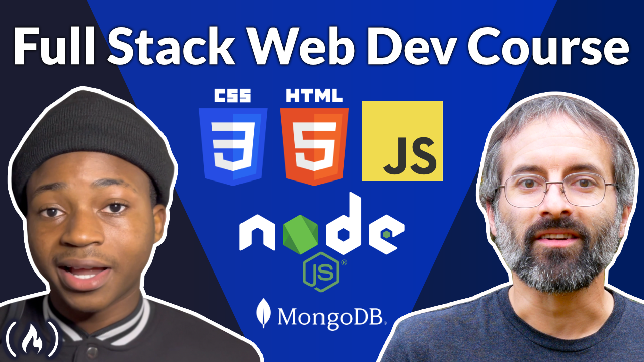 Learn Full Stack Development – HTML, CSS, JavaScript, Node.js, MongoDB