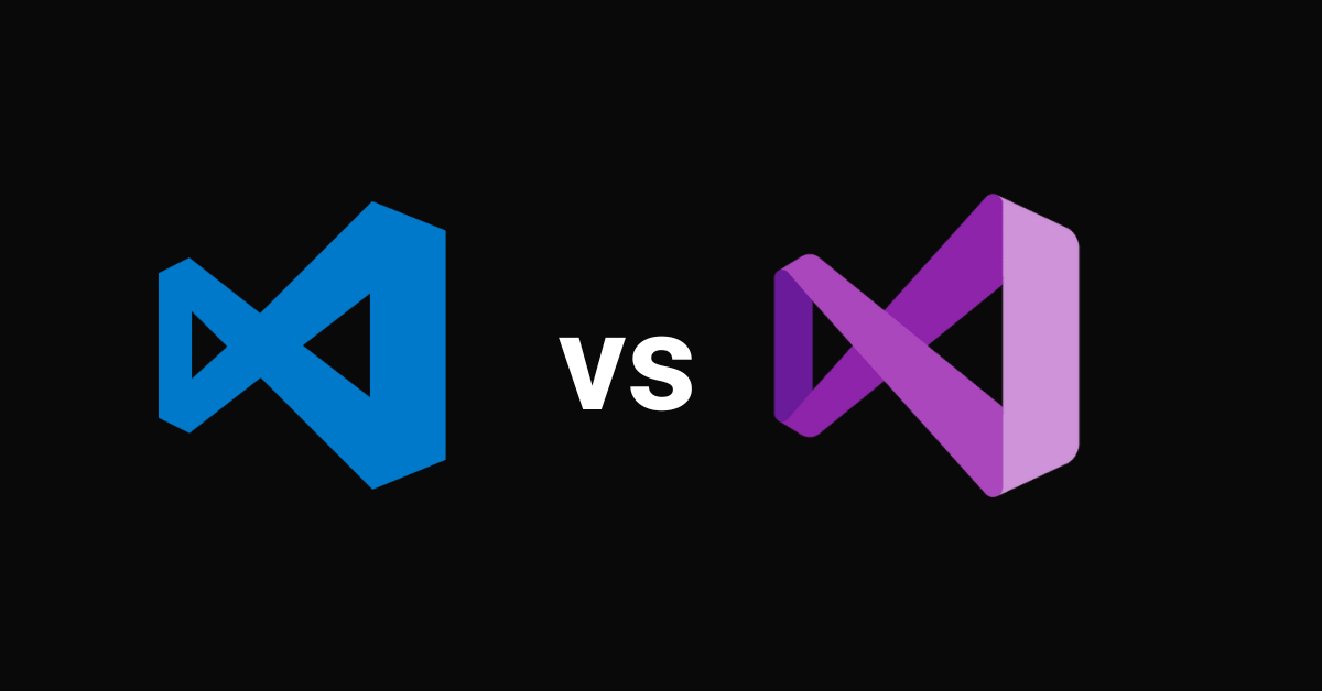 Visual Studio לעומת קוד Visual Studio - מה ההבדל בין עורכי קוד IDE אלה?