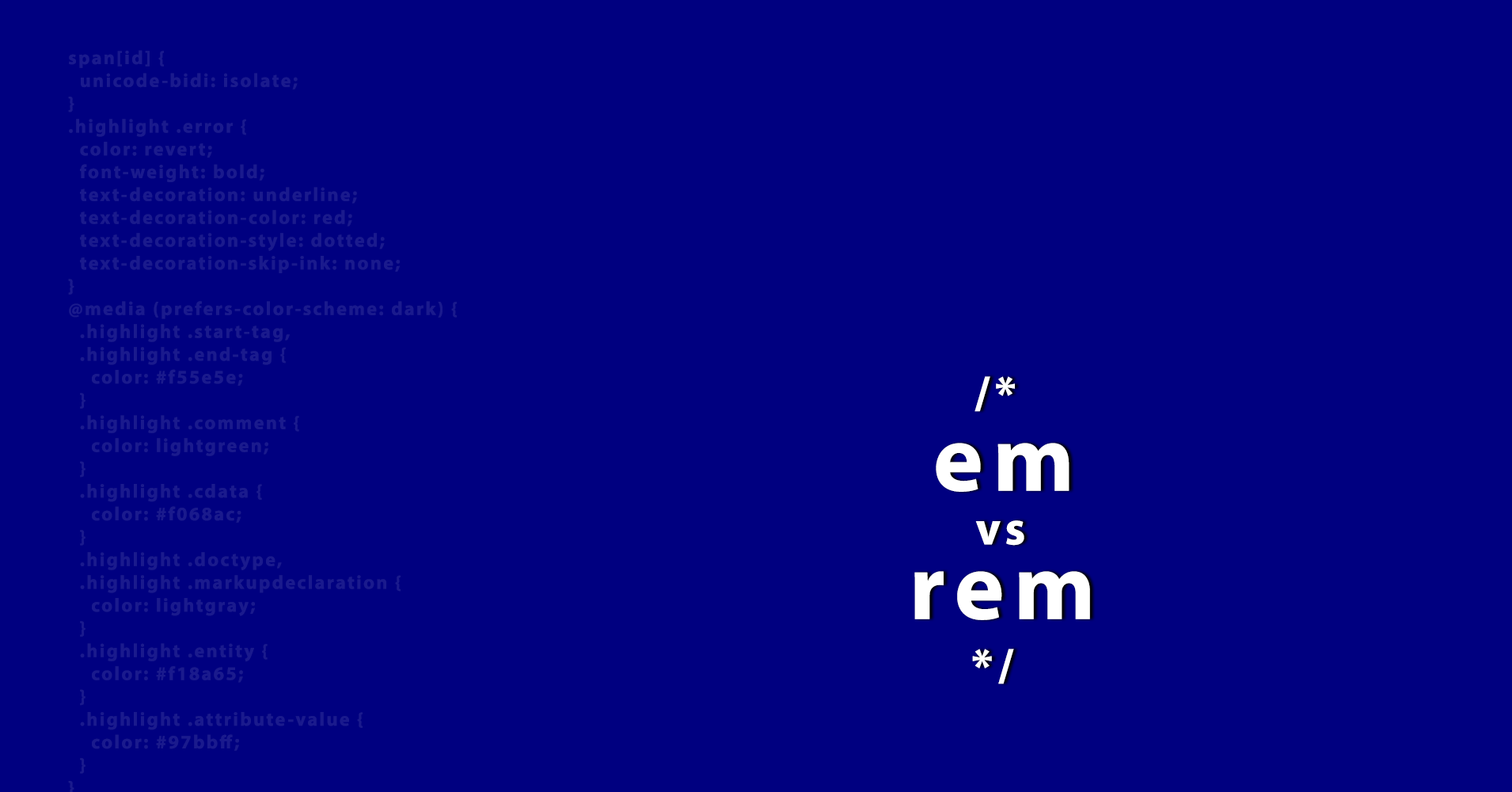 Why You Should Use rem to Set Font Size in CSS