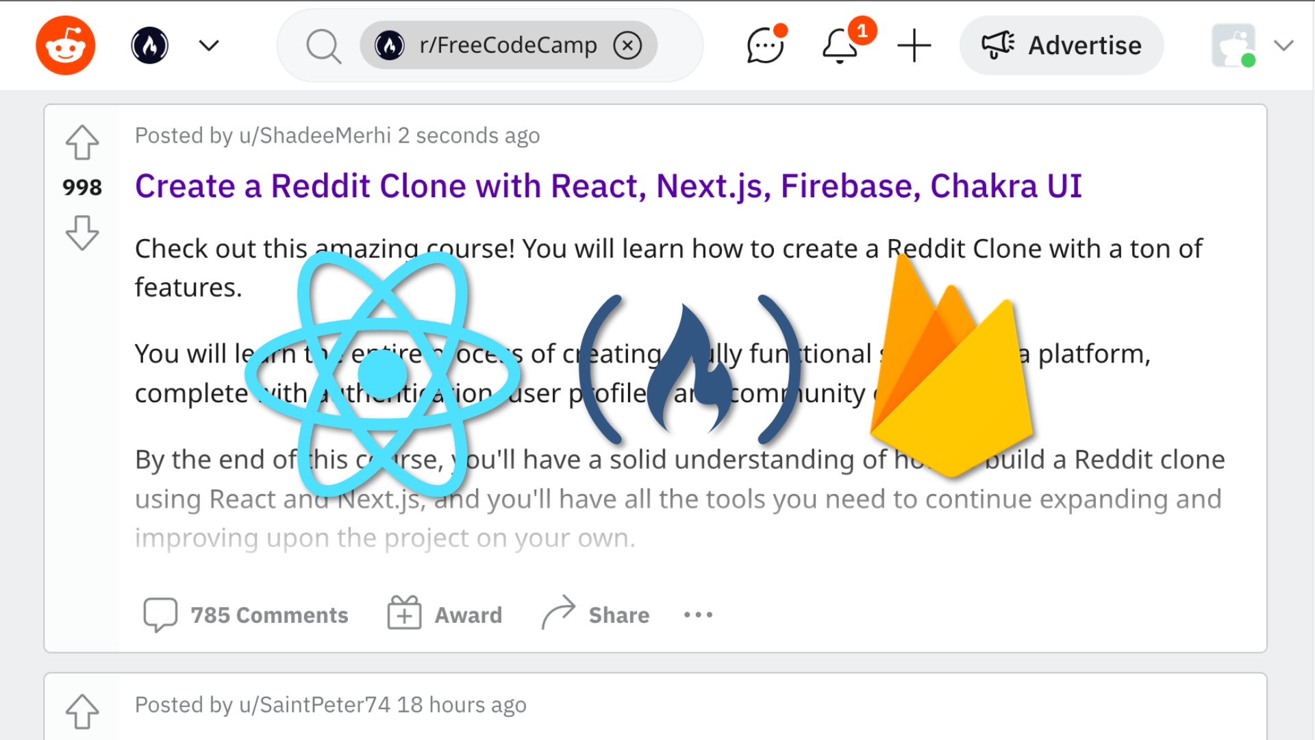Code a Reddit Clone with React and Firebase