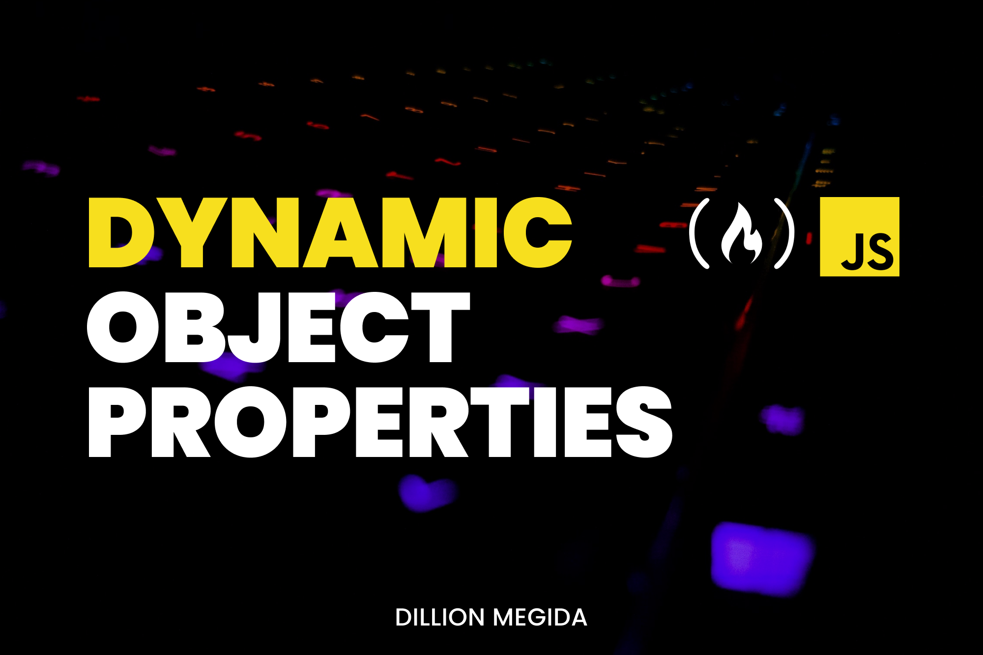How to Set Dynamic Object Properties using Computed Property Names