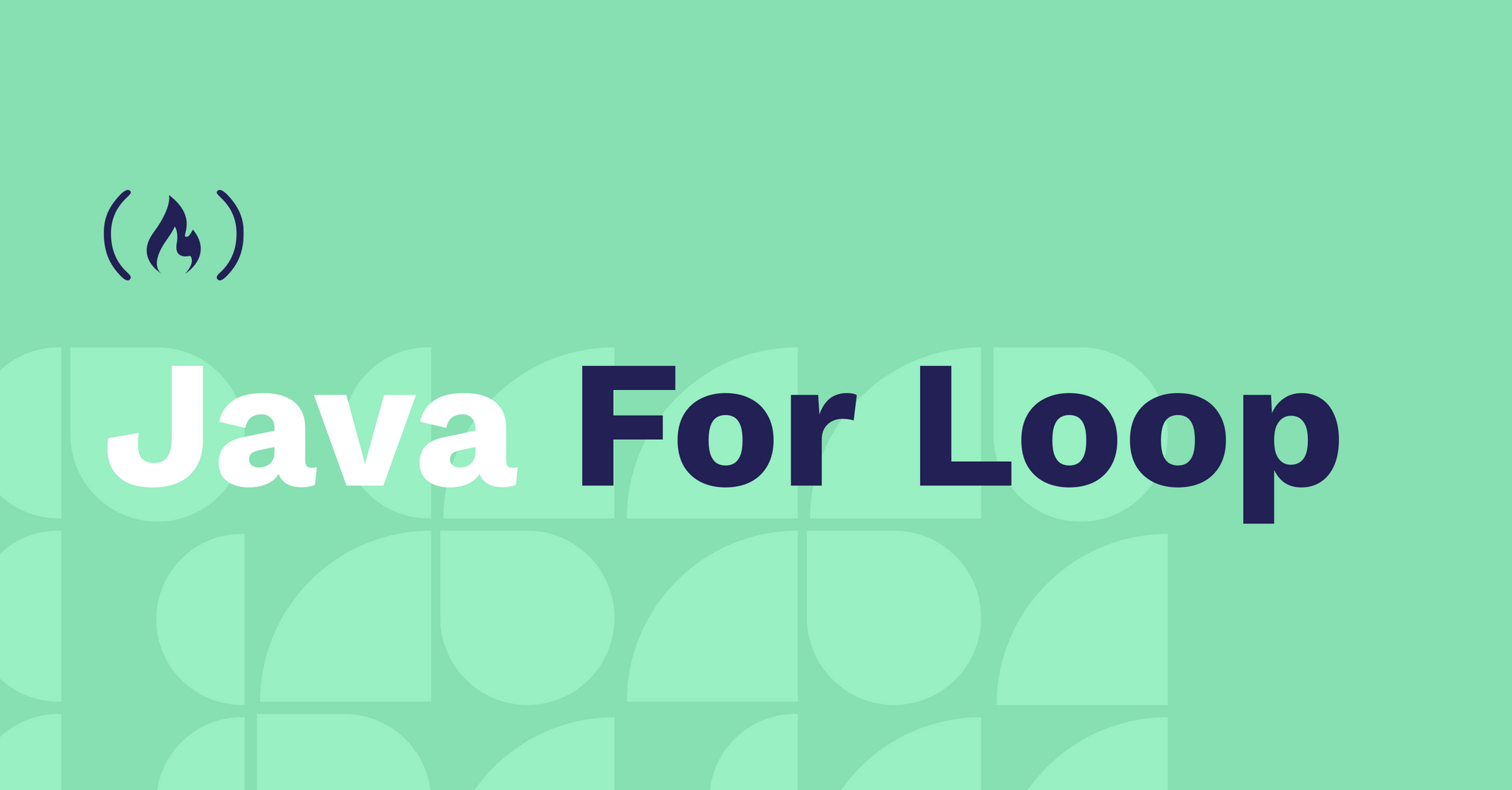 Java For Loop Example
