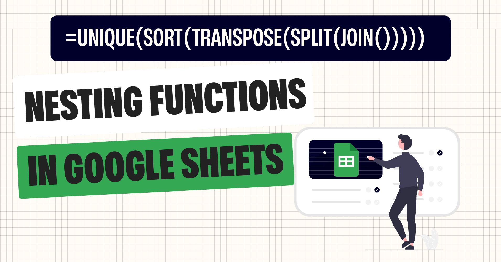How to Use Nested Functions in Google Sheets