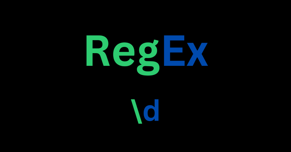 Regular Expression Metacharacters - What Does \d Mean in RegEx?