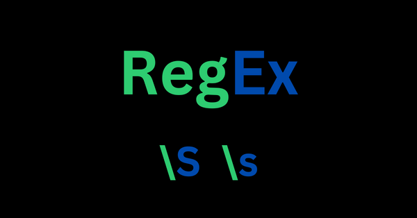 What does \S in Regex Mean? Space and Negated Space Metacharacters