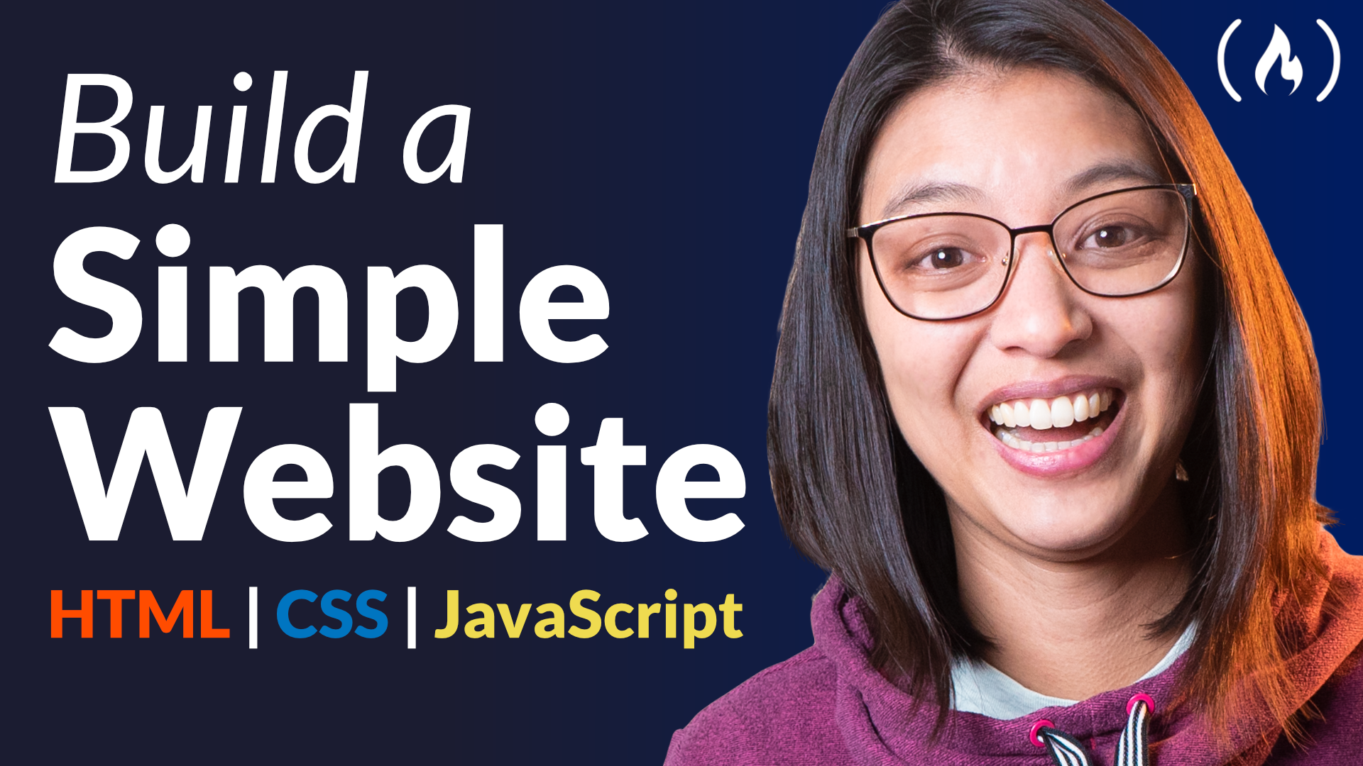 Create a Simple Website with HTML, CSS, JavaScript