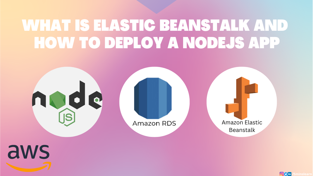 How to Use Elastic Beanstalk to Deploy a Node.js App