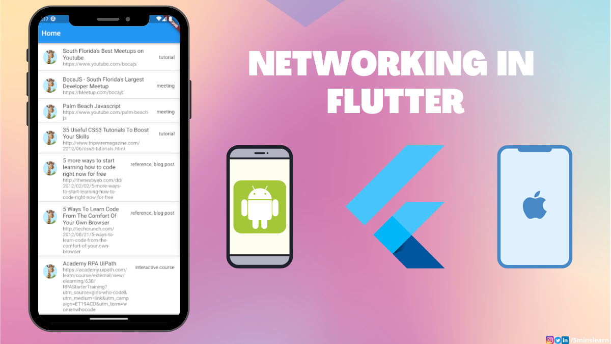 Learn Networking in Flutter By Building a Simple App