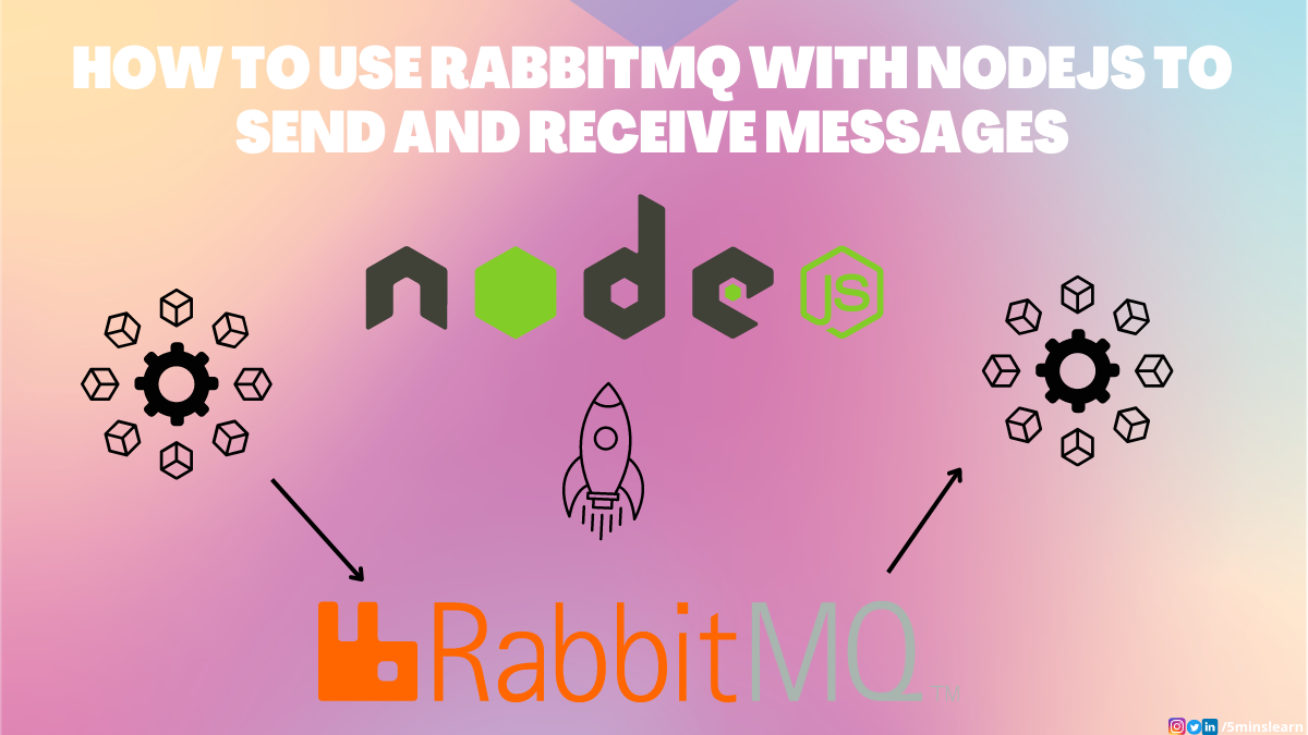 How to Use RabbitMQ with NodeJS to Send and Receive Messages