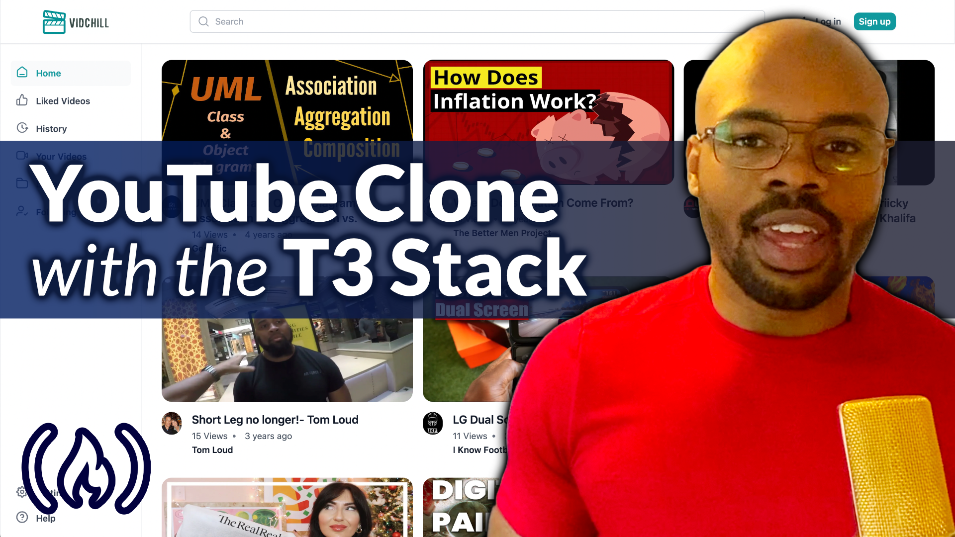 Master the T3 Stack and Build a YouTube Clone