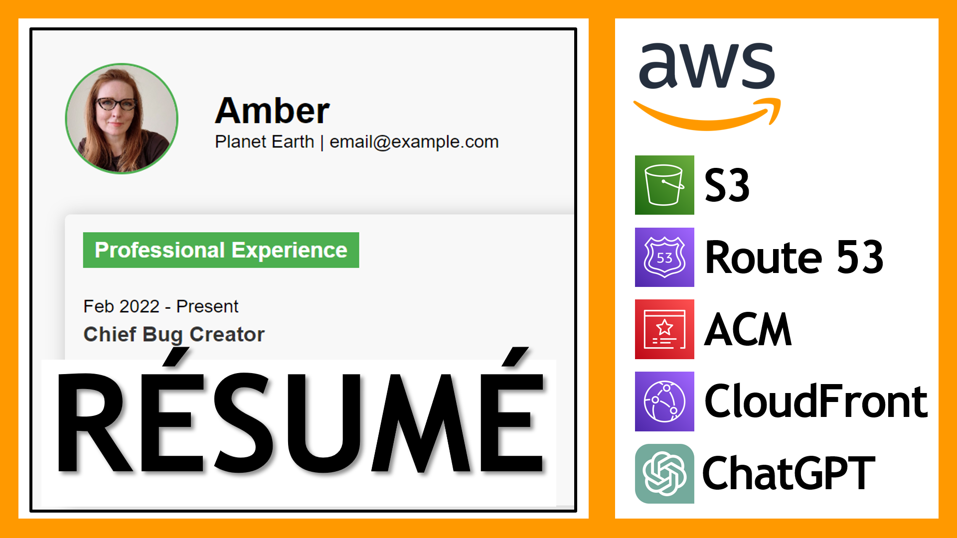 Image for How to Build an Online Résumé on AWS Using S3, Route 53, CloudFront, and ACM