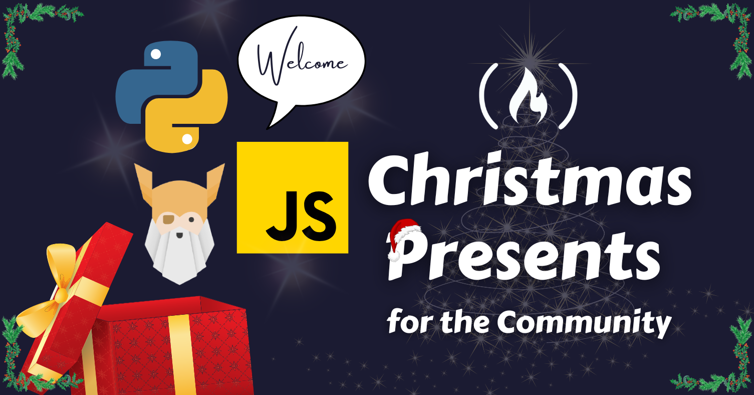 A Very freeCodeCamp Christmas  – Python & JavaScript Upgrades, English Curriculum, The Odin Project