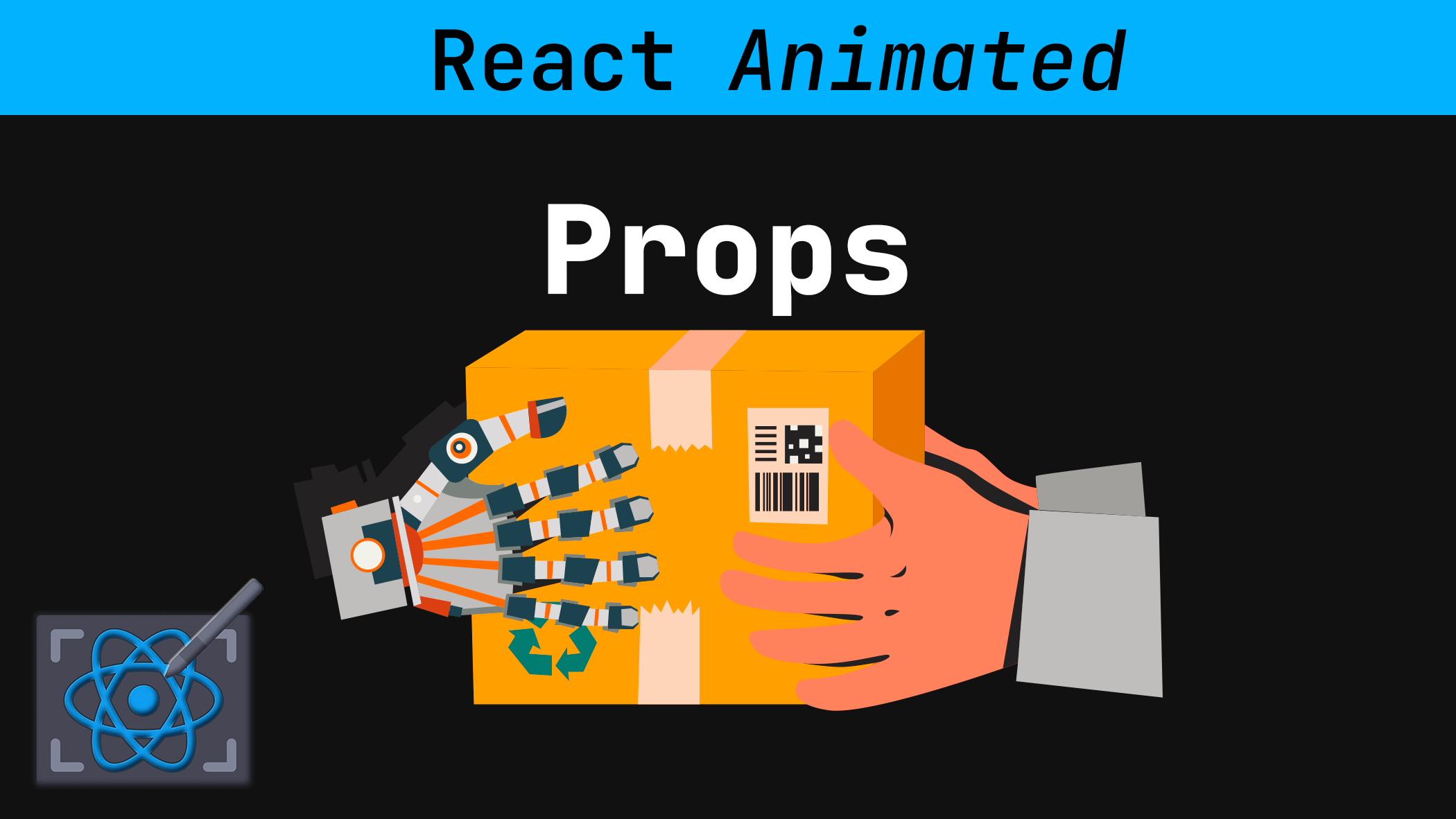 Image for Learn React Props – The Animated Guide