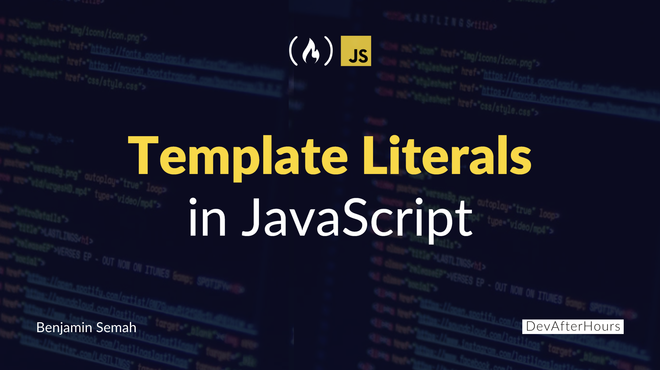 Image for How to Use Template Literals in JavaScript