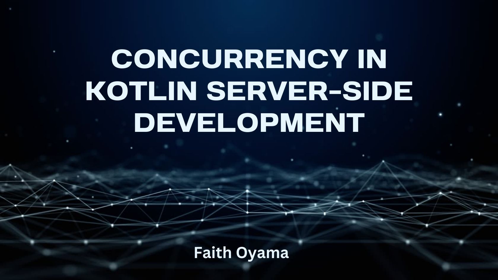 Concurrency in Kotlin Server-Side Development