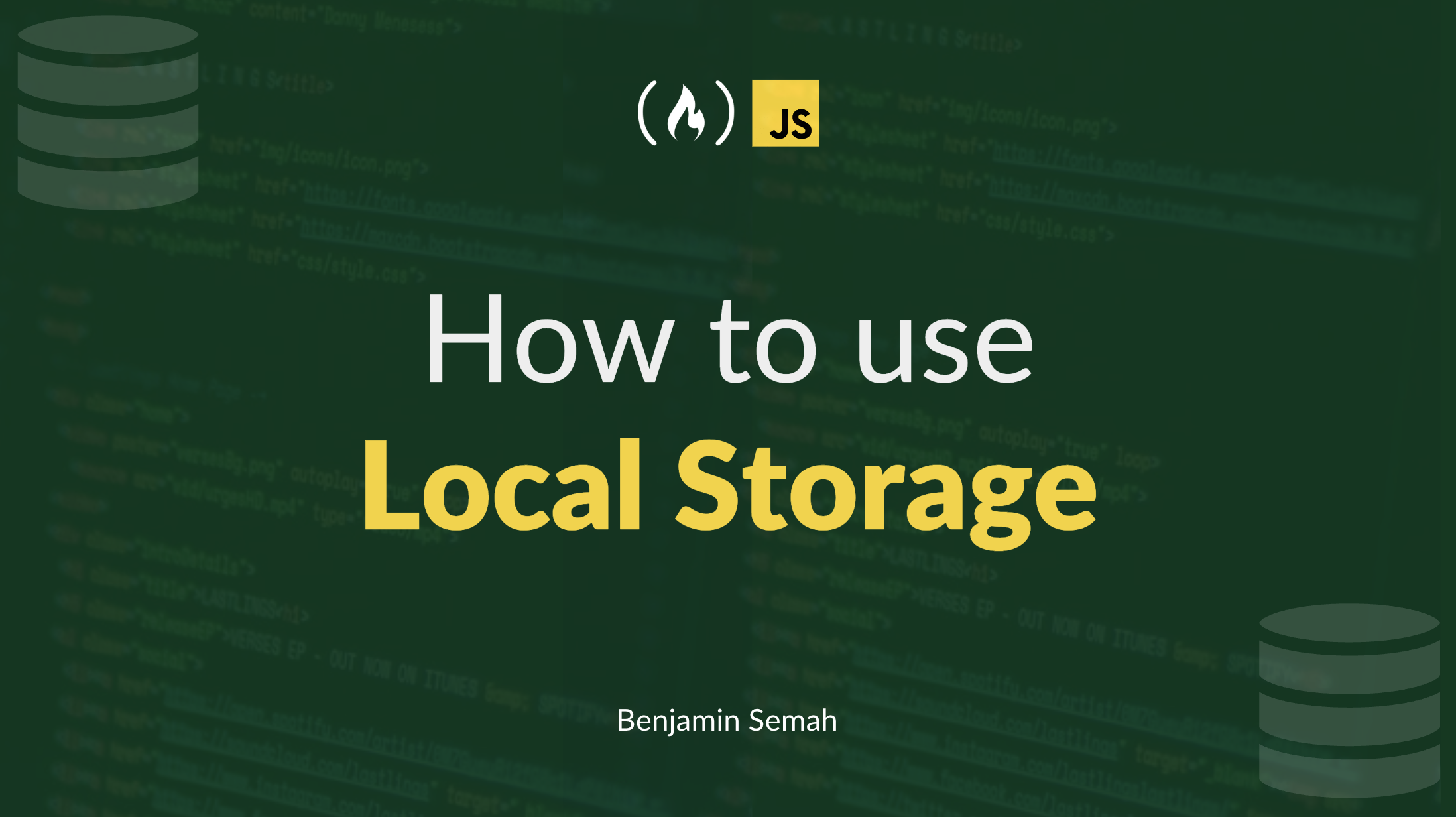 How to Use LocalStorage in JavaScript
