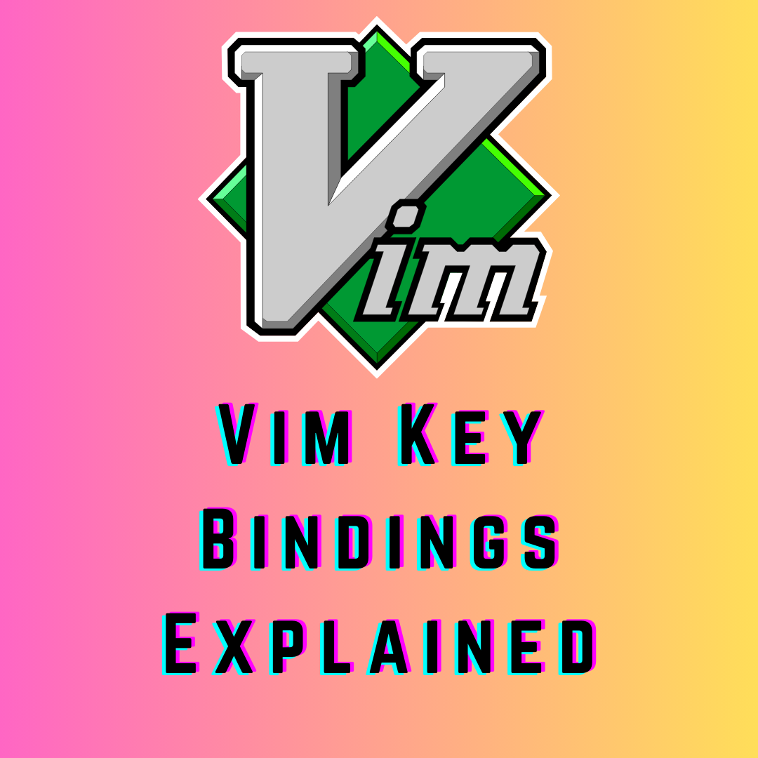 Image for Vim Key Bindings – Vim Keys List Reference