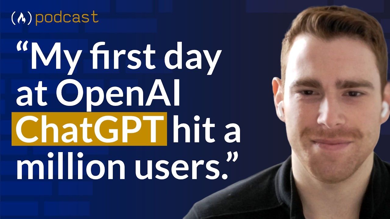 Podcast: What it's like working at ChatGPT Creator Open AI. My Interview with Logan Kilpatrick