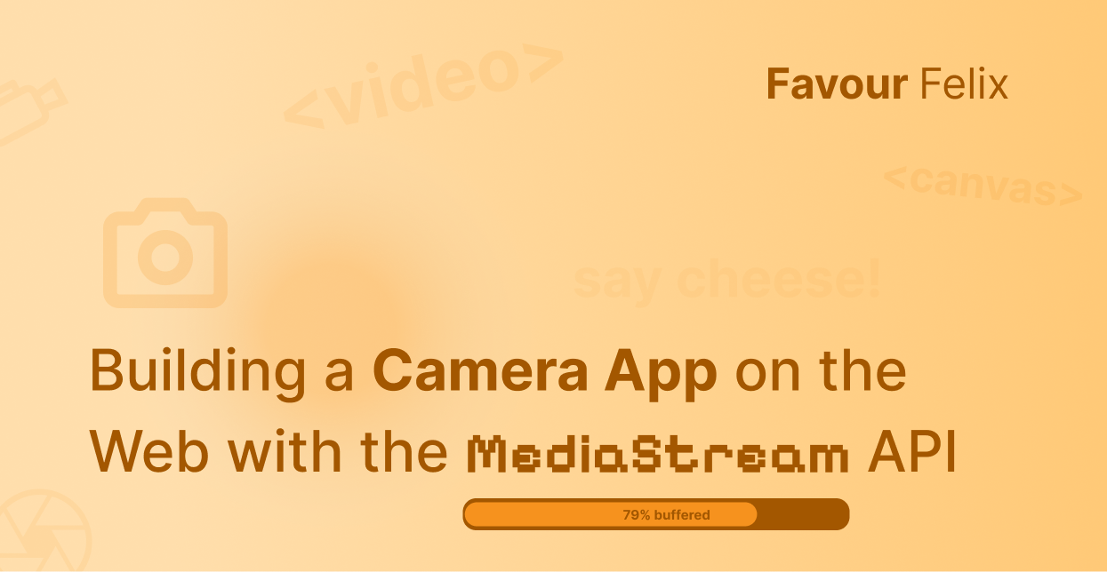 How to Build a Camera App on the Web – No Plugins Required