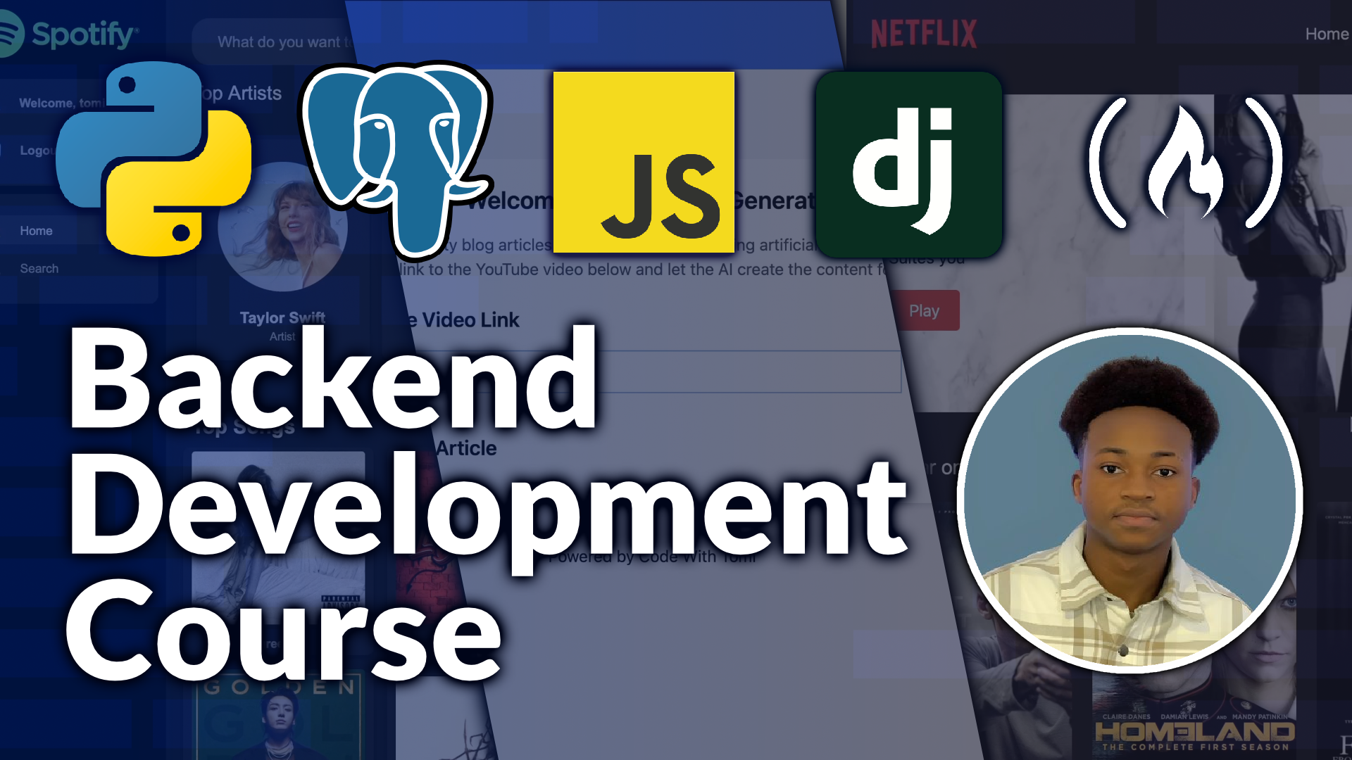 Image for Learn Backend Development by Building Three Projects [Full Course]