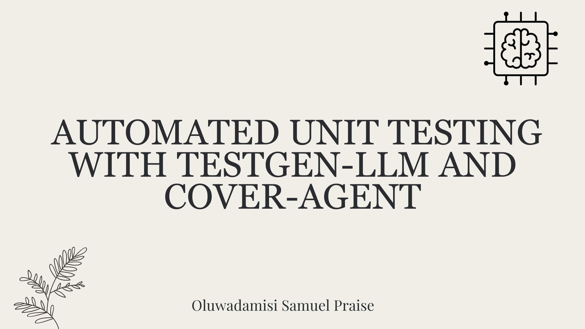 How to Use AI to Automate Unit Testing with TestGen-LLM and Cover-Agent
