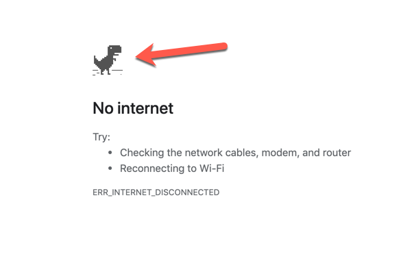 Como jogar o jogo do dinossauro do Google Chrome Sem internet - on-line e  off-line