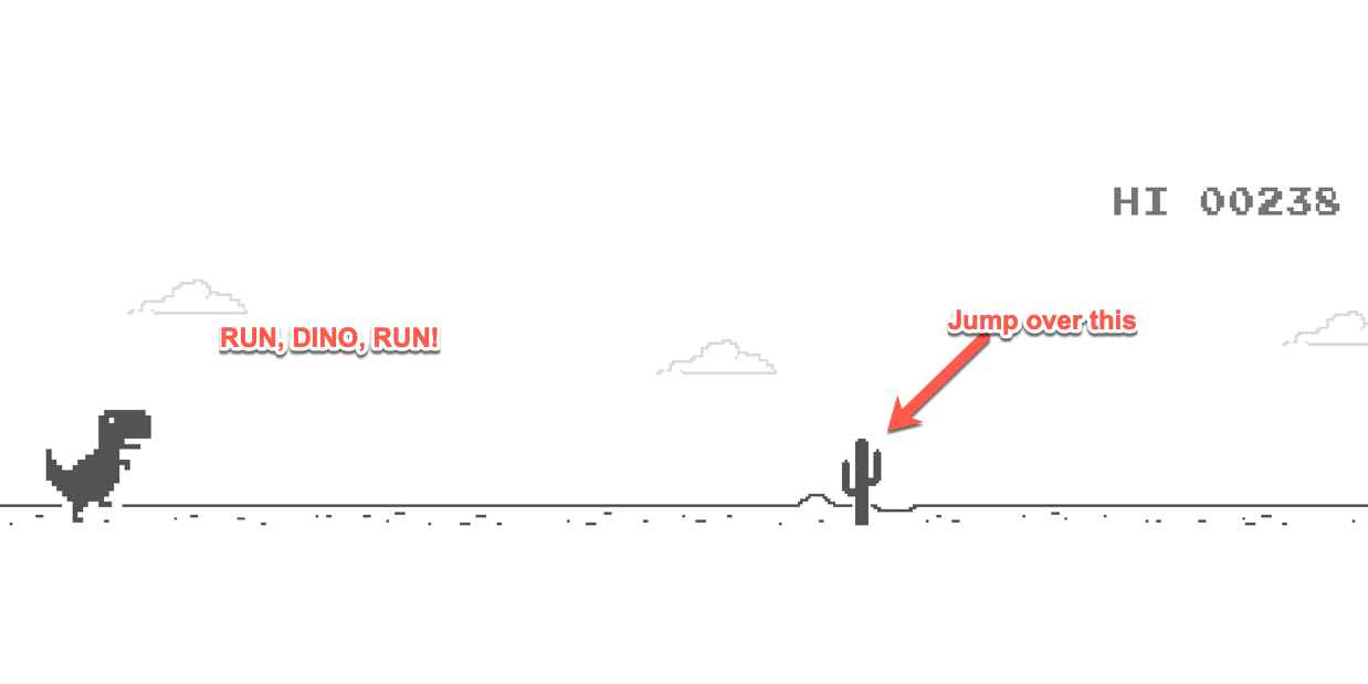 Controle Jogo Google Chrome (dinossauro), by Comunidade Franzininho, Franzininho