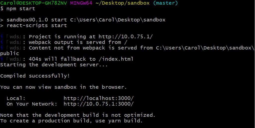 create-react-app-npx-next-version