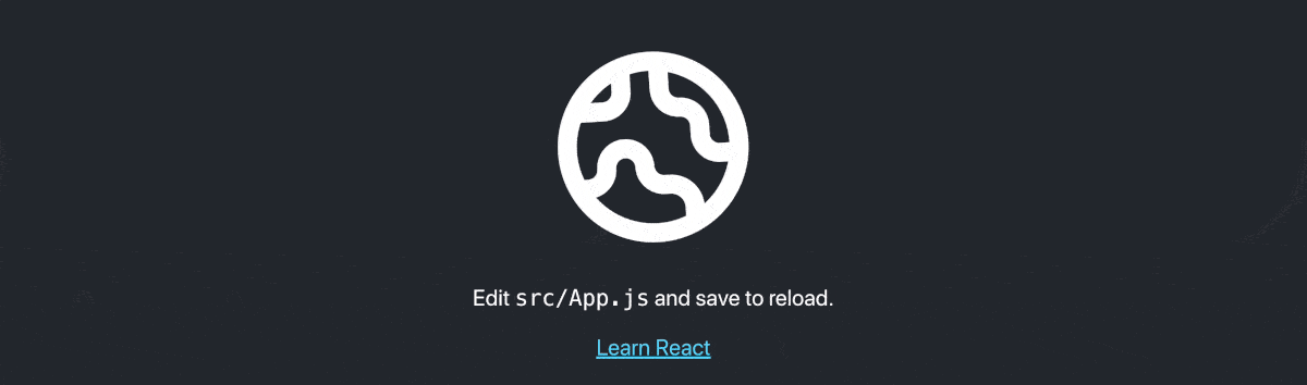 create-react-app-globe-icon-spinning