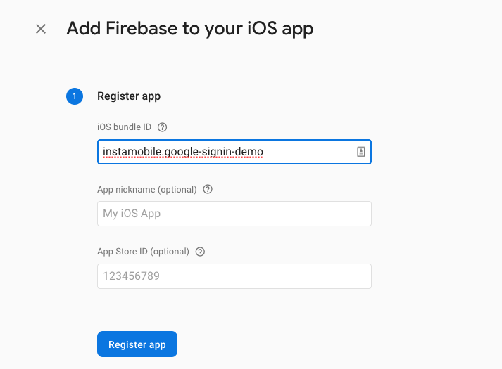 add-new-firebase-app-name