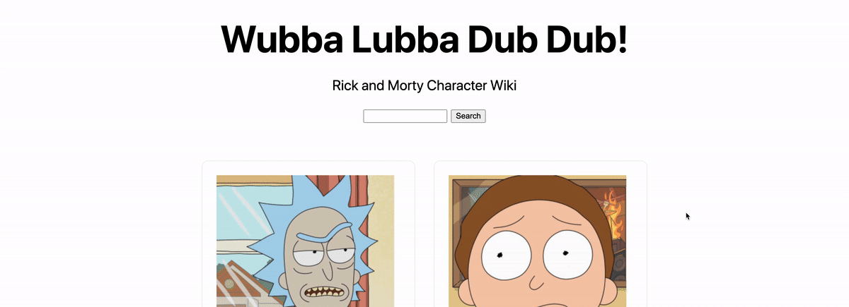 rick-and-morty-app-fade-page-transitions-framer-motion
