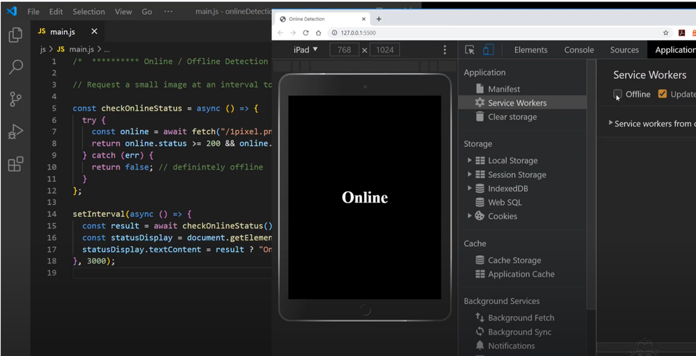 Como verificar o status da conexão com a internet usando JavaScript ...
