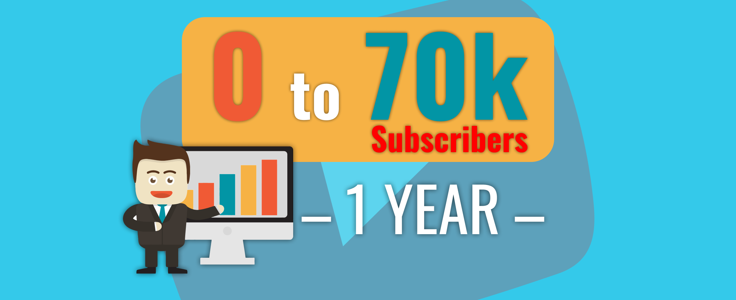 Como eu fui de 0 a 70 mil inscritos no YouTube em 1 ano – e quanto eu recebi