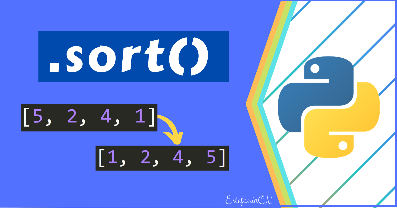 O método sort para arrays e listas em Python – ordenações ascendente e descendente explicadas e com exemplos