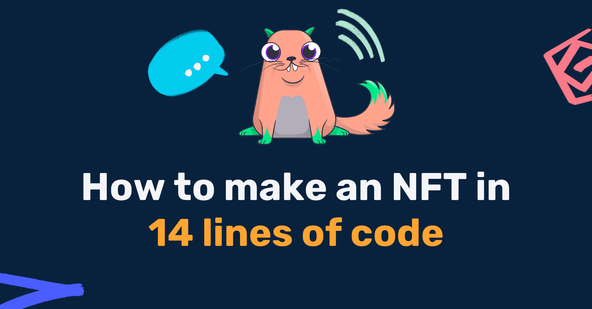 Como fazer um NFT em 14 linhas de código
