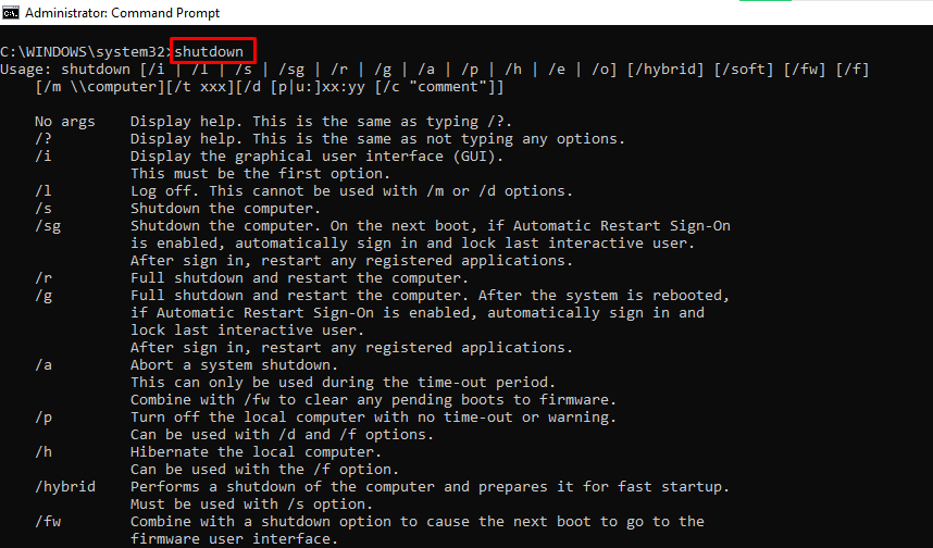 Comandos da linha de comando – tutorial de CLI